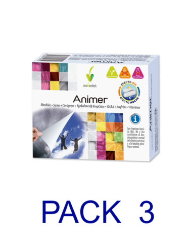 Pack 3 Novadiet Animer 60...