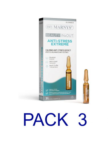 Marnys Pack 3 Beauty In & Out Anti-Stress Extreme 7 Amp.