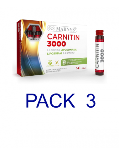 Marnys Pack 3 Carnitin...