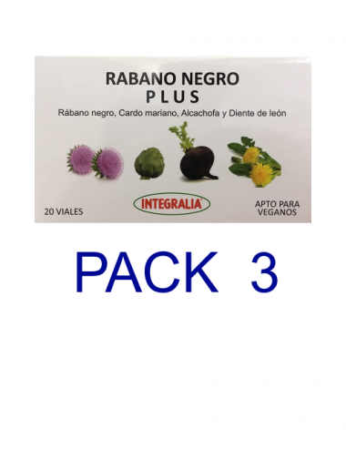 Pack 3 Integralia Rabano...