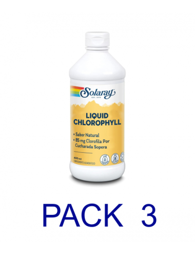 Pack 3 Solaray Clorofila...