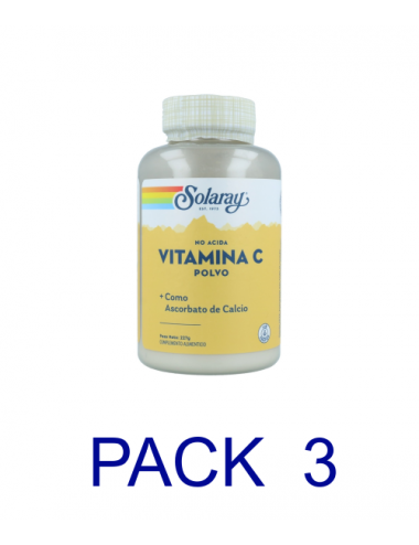 Pack 3 Solaray Vitamina C...