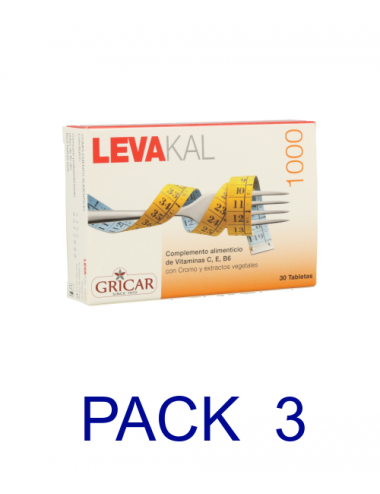 Pack 3 Gricar Levakal 1000...