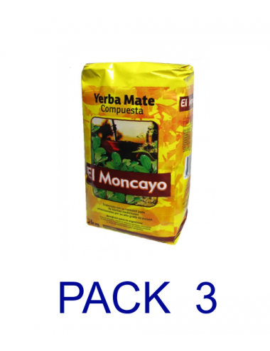 Pack 3 El Moncayo Yerba...
