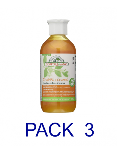 Corpore Sano Champú Pack 3...