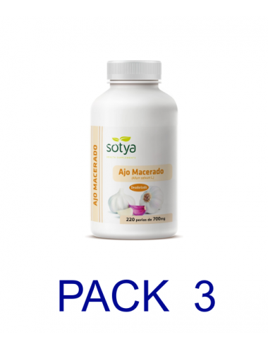 Pack 3 Sotya Ajo macerado...