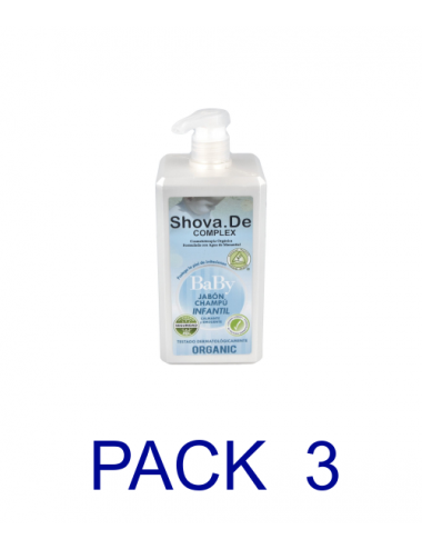 Pack 3 Shova.De Jabón Baby...