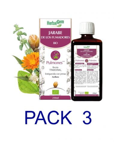 Pack 3 Herbalgem Jarabe de...