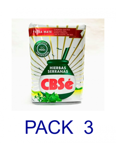 Cbsé Pack 3 Yerba Mate...