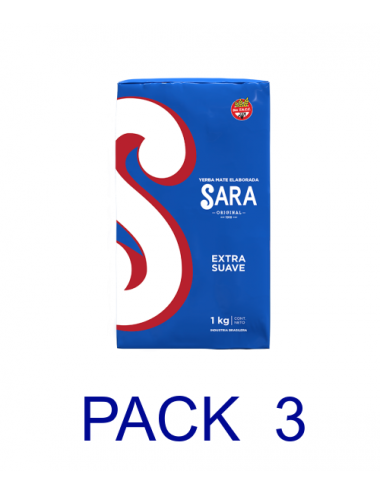 Sara Pack 3 Yerba Mate...