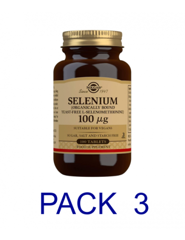 solgar Pack 3 Selenio 100...