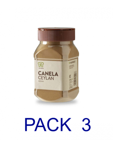 Pack 3 Canela Ceylan molida...