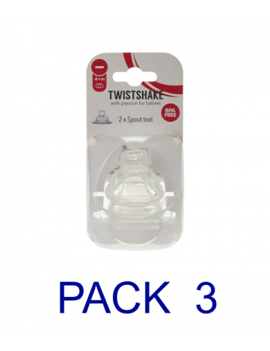 Twistshake Pack 3 Tetina...