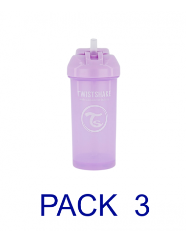 Twistshake Pack 3 Pajita...