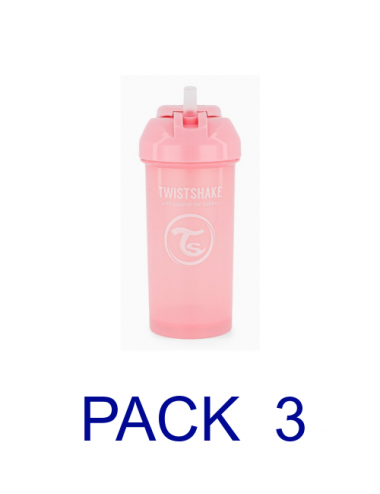 Twistshake Pack 3 Pajita...