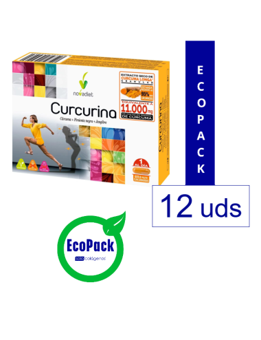 Novadiet EcoPack 12 Curcurina 30 cap