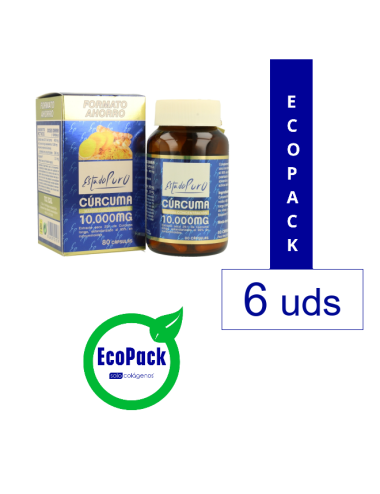 EcoPack 6 Tongil Cúrcuma 10000 mg 80 Cap