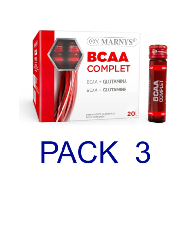 Marnys Pack 3 BCAA Complet...