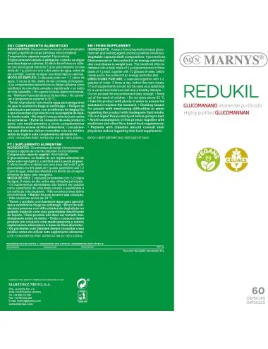 Marnys Redukil Glucomanano...