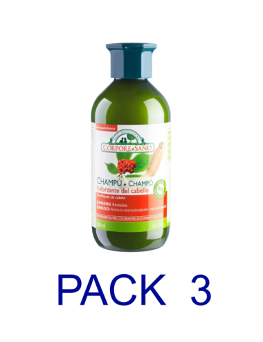 Corpore sano Pack 3 Champú...
