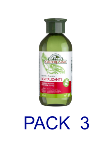 Pack 3 Champú Revitalizante...