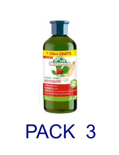 Corpore sano Pack 3 Champú...