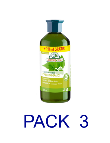 Corpore sano Pack 3 Champú...