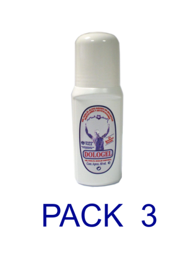 Pack 3 Dologel roll on 60...