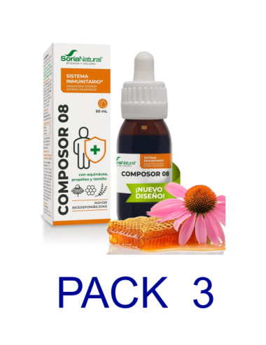 Pack 3 Soria Natural...