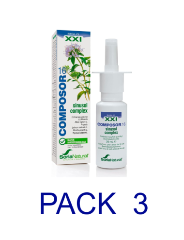 Pack 3 Soria Natural...