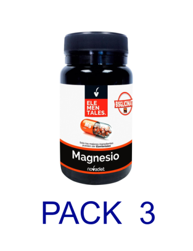 Pack 3 Novadiet Magnesio 90...