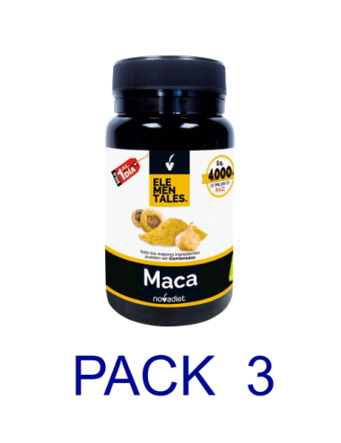 Pack 3 Novadiet Maca 30 Cáp.