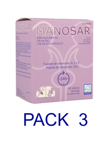 Pack 3 Arafarma Manosar 30...