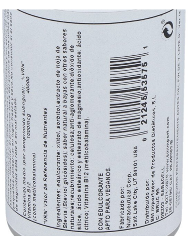 KAL Methylcobalamin B-12 60...