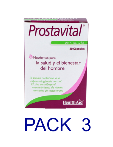 Pack 3 Prostavital 30 Cap...