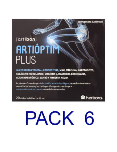 Pack 6 Herbora Artioptim...