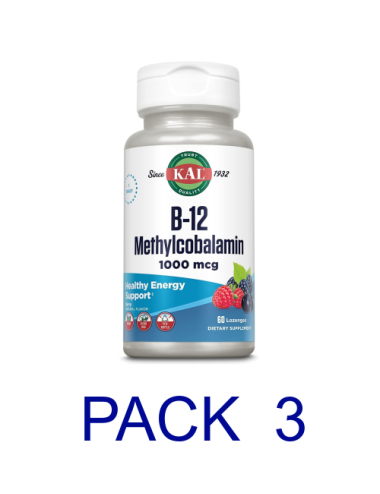 Pack 3 KAL Methylcobalamin...