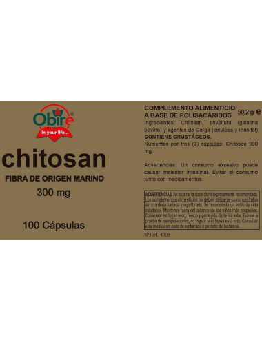 Obire Chitosan 300 mg. 100...