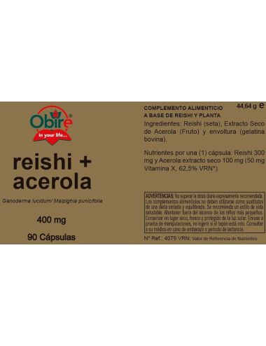 Obire Reishi & Acerola 400...