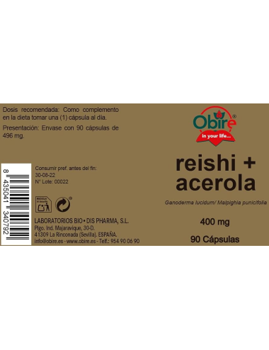 Obire Reishi & Acerola 400...