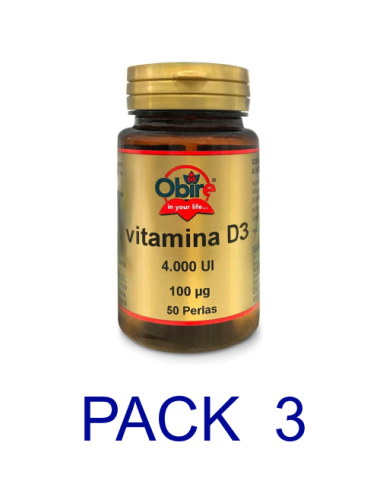 Obire Pack 3 Vitamina D3...