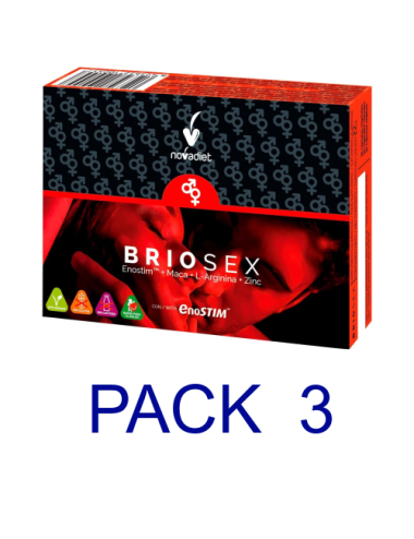 Pack 3 Novadiet BrioSex 30...
