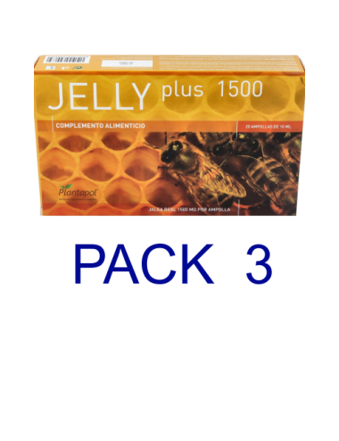 Pack 3 Plantapol Jelly Plus...