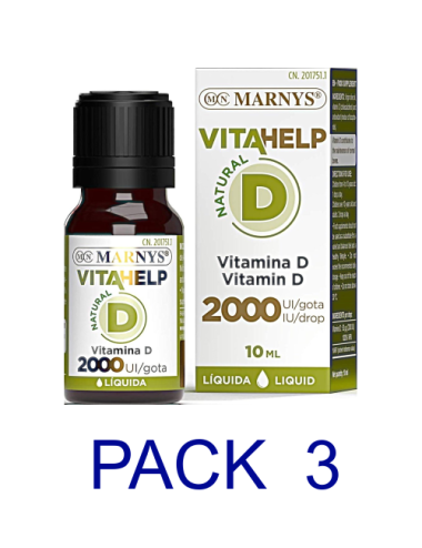 Pack 3 Marnys Vitahelp...