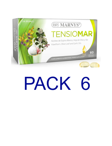 Pack 6 Tensiomar 60 Cap Marnys