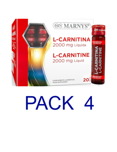 Pack 4 Marnys L-Carnitina...