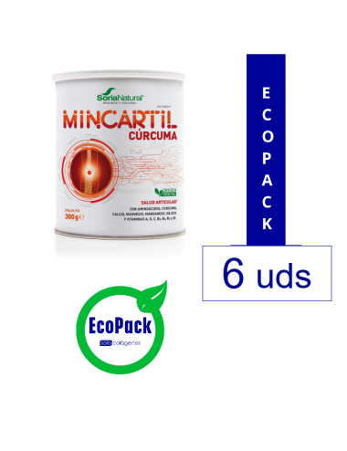 Soria Natural EcoPack 6 Mincartil Reforzado Bote 300 gr