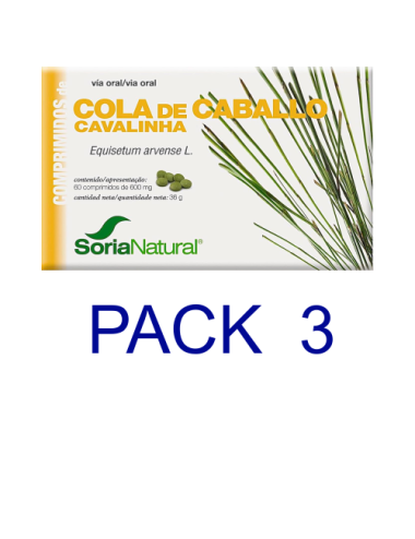 Pack 3 Soria Natural Cola...