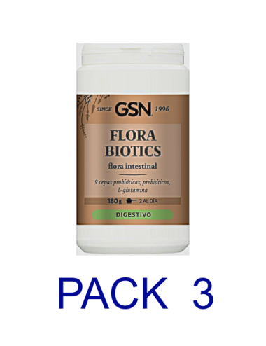 Pack 3 GSN Flora Biotics...