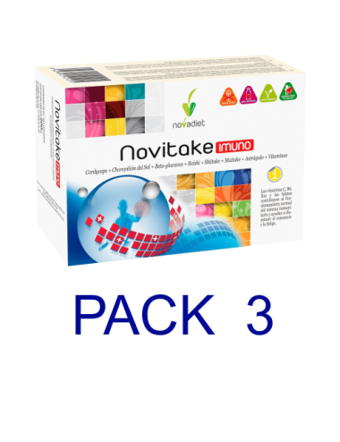 Pack 3 Novadiet Novitake...